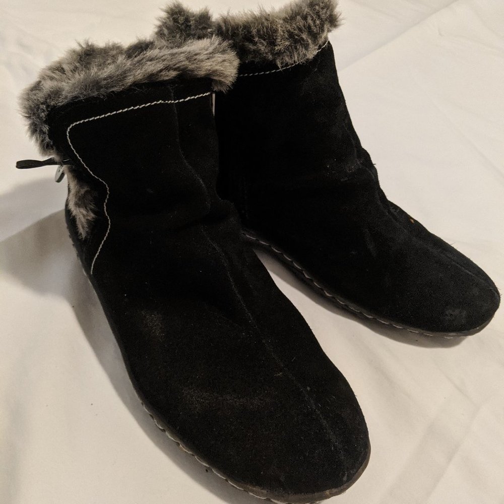 Khombu Short Black Boots